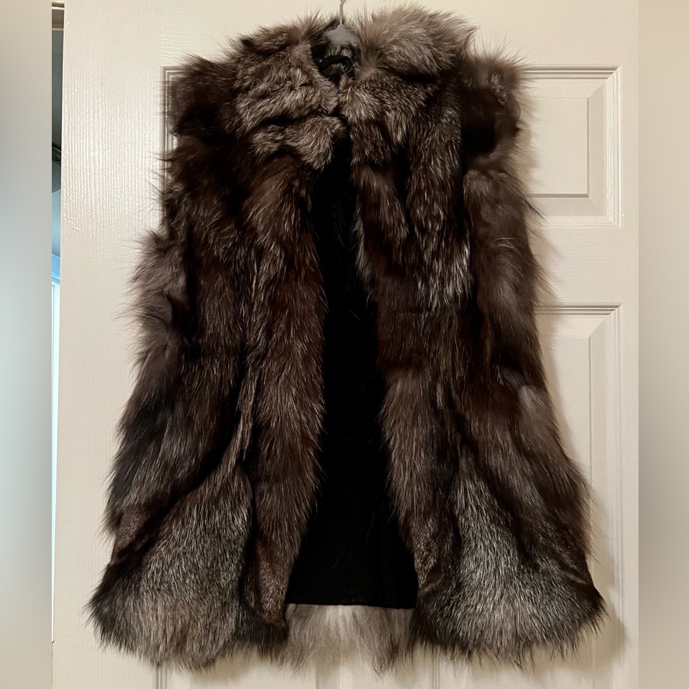 Real fur vest!